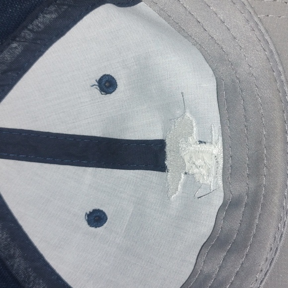 Imperial Tree Ship Strapback Golf Hat Cap Navy Blue - Picture 8 of 9